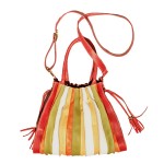 Borsa in vitello multicolor